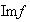 $\func{Im}f~$